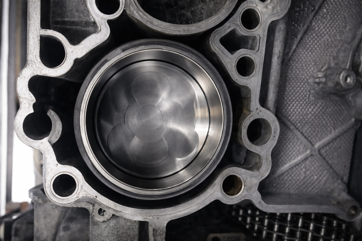 porsche Motor nach Reparatur beschädigter Zylinder